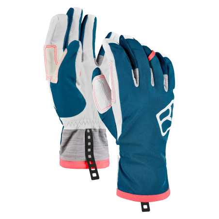 Buy Ortovox - Tour Glove W Petrol Blue, ski mountaineering gloves up MountainGear360