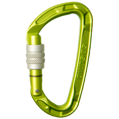 Edelrid - Pure Screw, moschettone ghiera sosta