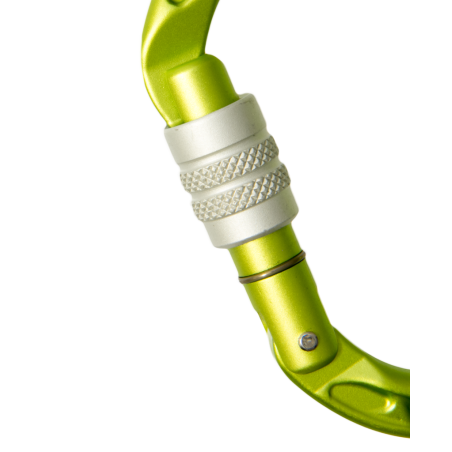 Edelrid - Pure Screw, moschettone ghiera sosta