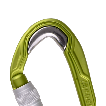 Edelrid - Bulletproof screw, moschettone ghiera