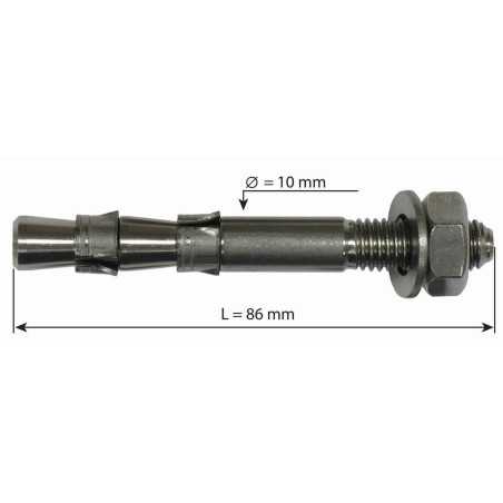 RAUMER - HANG FIX inox M10L