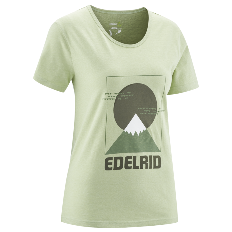Acheter Edelrid - Wo Highball Mint, T-Shirt Femme debout MountainGear360