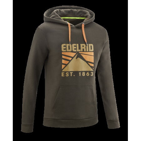 Compra Edelrid - Me Spotter Hoody Blackbird, felpa uomo su MountainGear360