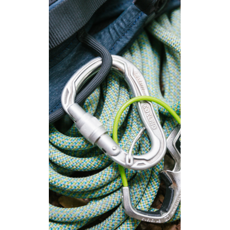 Edelrid - HMS Bulletproof Screw FGEco, carabiner de seguridad