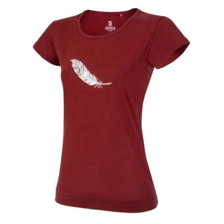 Acheter Ocun - Classic T Organic Feather, t-shirt femme debout MountainGear360