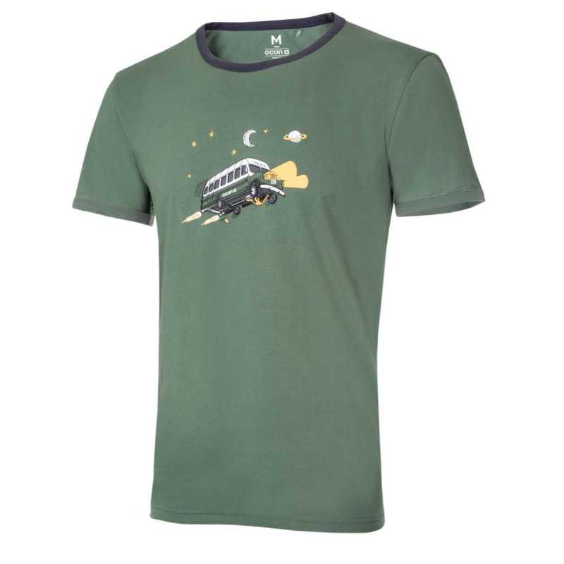 Comprar Ocun - Camiseta Clásica Organic Magic Bus, camiseta hombre arriba MountainGear360