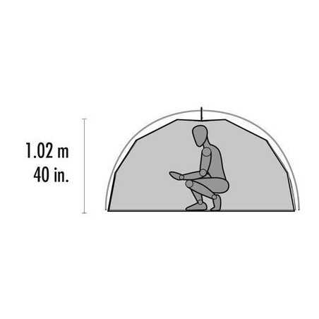 MSR - Elixir V2, tenda 2 posti