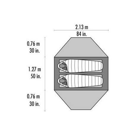 MSR - Elixir V2, 2-person tent