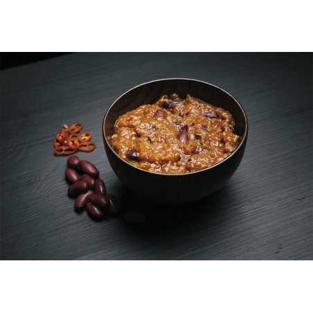 Real Turmat - Chili con carne, outdoor meal