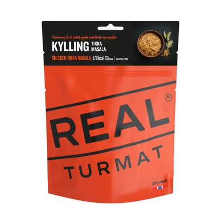 Comprar Real Turmat - Pollo Tikka Masala , comida al aire libre arriba MountainGear360