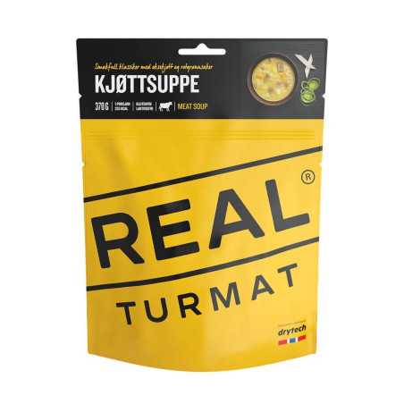 Acheter Real Turmat - Minestra avec boeuf, repas extérieur debout MountainGear360