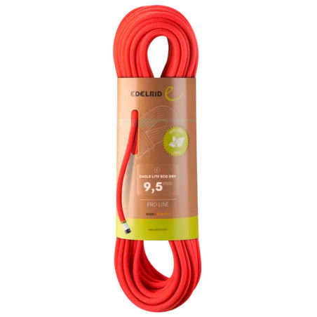 Edelrid - Eagle Lite Eco Dry 9.5 mm, single rope