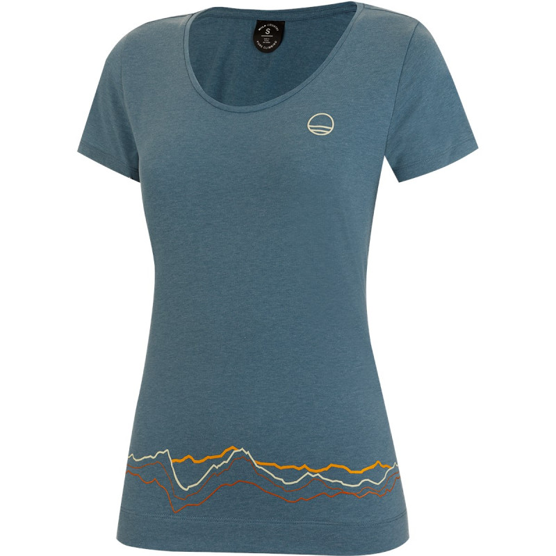 Buy Wild Country - Flow W T-Shirt Deepwater, women's t-shirt up MountainGear360