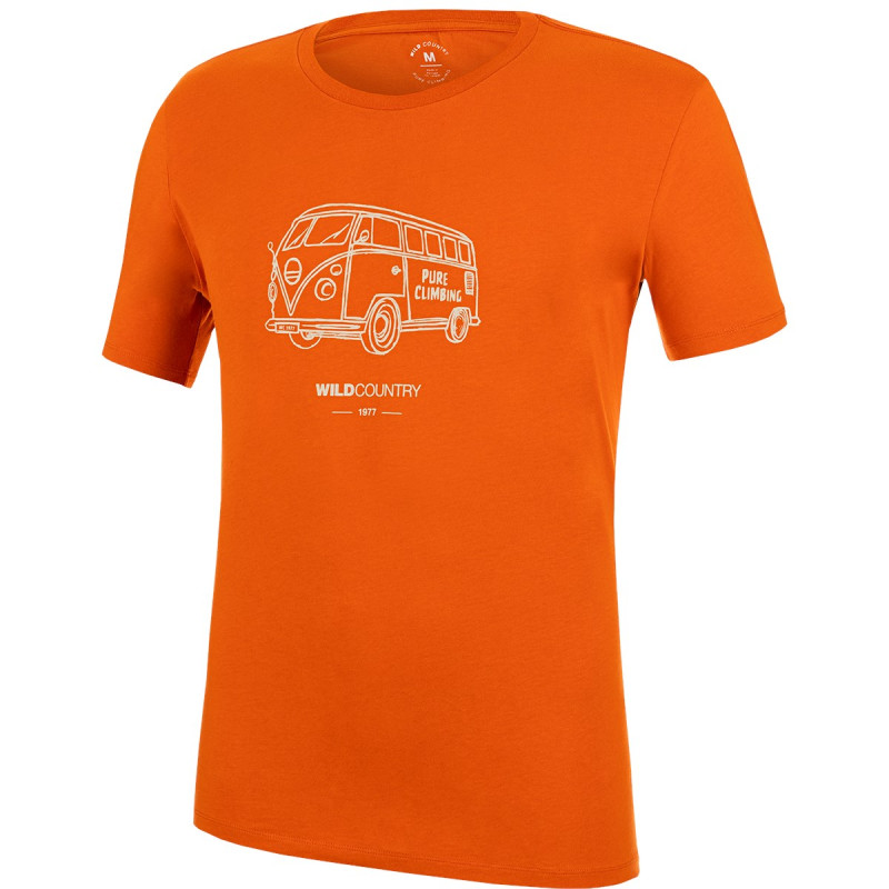 Comprar Wild Country - Camiseta Stamina M Sandstone, camiseta hombre arriba MountainGear360