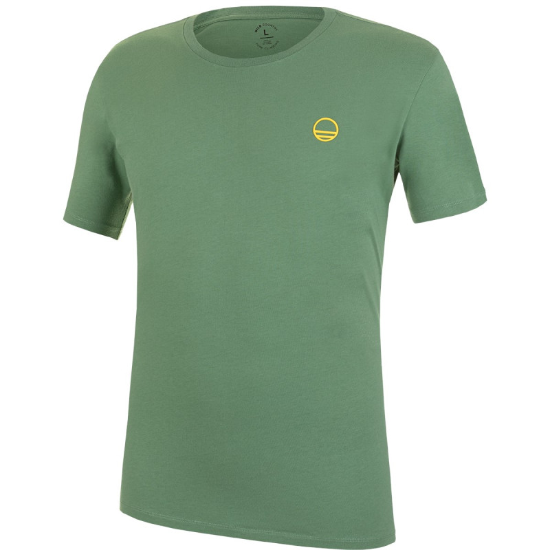 Comprar Wild Country - Stamina Green Ivy, camiseta hombre arriba MountainGear360