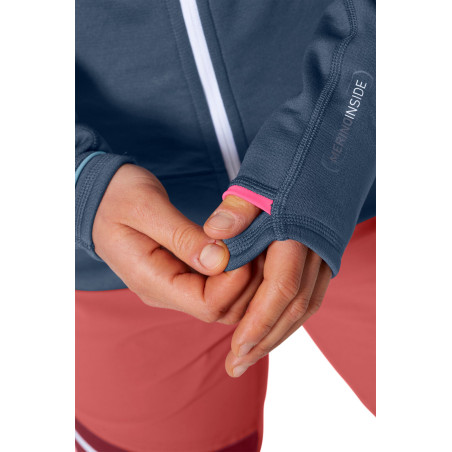 Buy Ortovox - Fleece Light, women's fleece jacket up MountainGear360