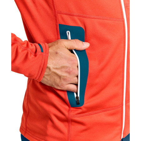 Buy Ortovox - Fleece Light, men's fleece jacket up MountainGear360