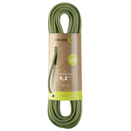 Edelrid - Hummingbird Eco Dry 9,2 mm, dry single string