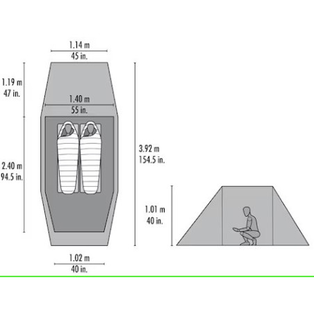 Kaufen MSR - Tindheim 2, 2-Mann-Zelt auf MountainGear360