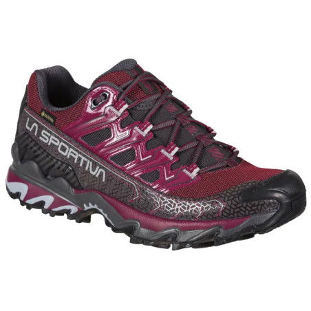 La Sportiva - Ultra Raptor II Gtx Femme Rouge Prune/Carbon, chaussure de trail running