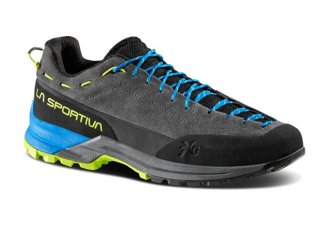 La Sportiva Zapatillas de Aproximación Hombre - TX Guide Leather -  Carbon/Amarillo