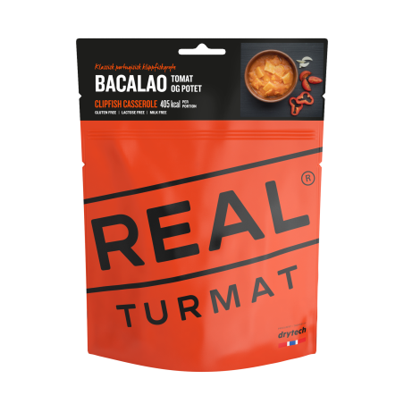 Acheter Real Turmat - Bacalao, repas en plein air debout MountainGear360