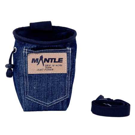 MANTLE - Sac à magnésie Denim Jeans