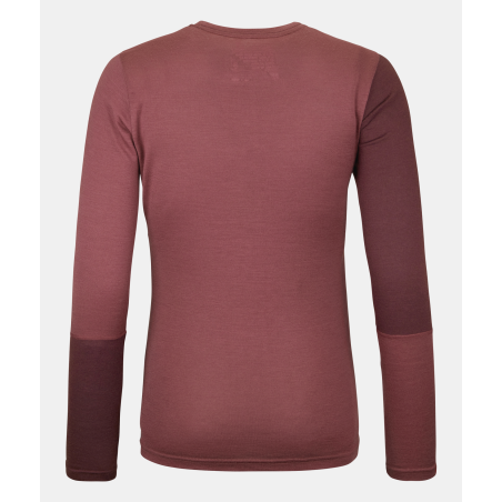 Ortovox - 185 Rock'N'Wool Long Sleeve W Mountain Rose, camisa de manga larga para mujer