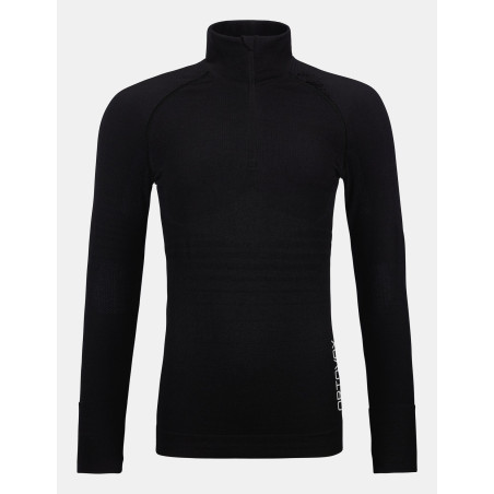 Buy Ortovox - 230 Competition Zip Neck W Black Raven, women's thermal shirt up MountainGear360