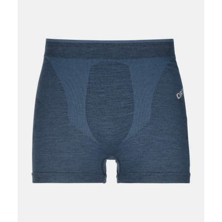 Buy Ortovox - 230 Competition Boxer M Petrol Blue, men's thermal underwear up MountainGear360