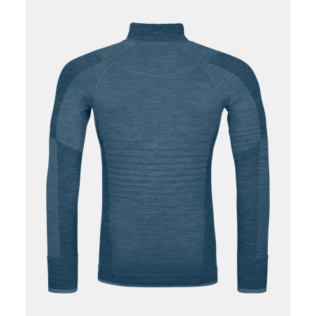 Ortovox - 230 Competition Zip Neck M Petrol Blue, Herren-Thermoshirt