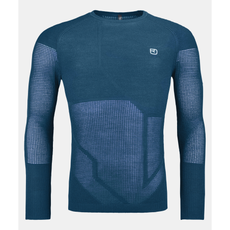 Comprar Ortovox - Merino Thermovent LS M, camiseta térmica hombre arriba MountainGear360