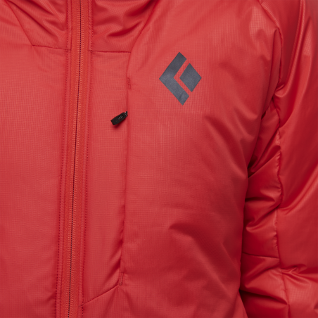 Black Diamond - W Belay Parka Coral Red, Damenjacke