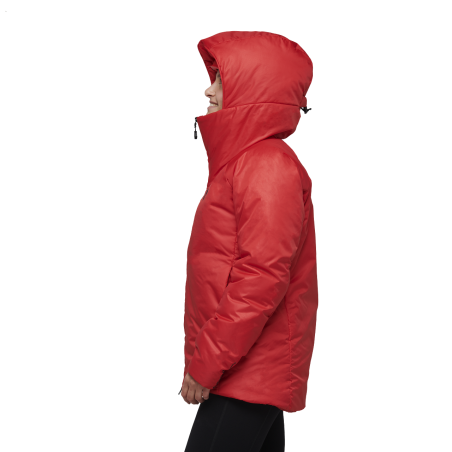 Black Diamond - Belay Parka Coral Red, giacca donna