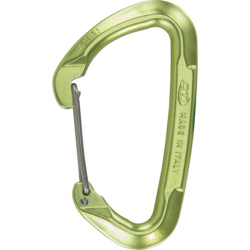 Compra Climbing Technology - Lime W, moschettone a filo su MountainGear360