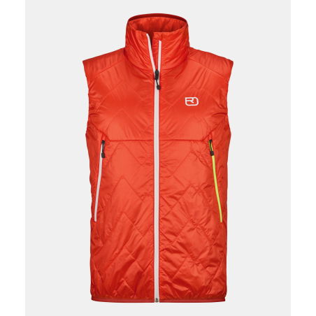 Ortovox - Piz Vial Vest M hot orange, padded vest