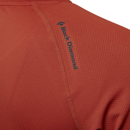 Black Diamond - Alpenglow LS Crew Burnt Sienna UV50+ filter t-shirt