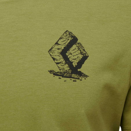 Black Diamond - T-shirt à manches courtes vert Boulder Camp