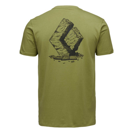 Buy Black Diamond - Boulder Camp Green Short Sleeve T-Shirt up MountainGear360