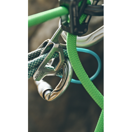 Edelrid - Nano Jul assicuratore assistito per corde sottili