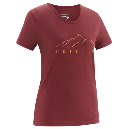 Edelrid - Wo Highball Vinered, camiseta mujer