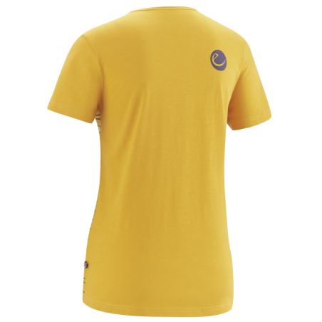 Acheter Edelrid - Wo Highball Yellow Curry, T-Shirt femme debout MountainGear360