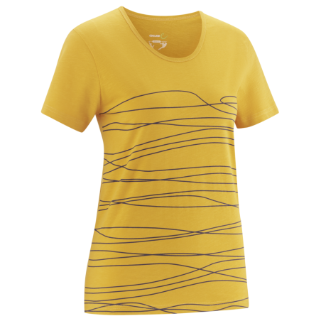 Edelrid - Wo Highball Yellow Curry, camiseta mujer