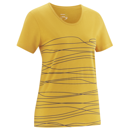 Comprar Edelrid - Wo Highball Yellow Curry, camiseta mujer arriba MountainGear360