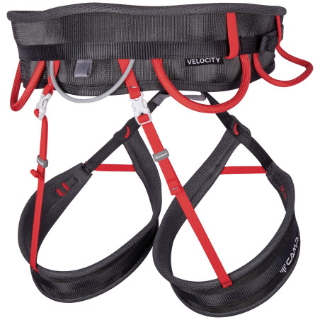 Buy CAMP - Velocity, top of the range climbing harness up MountainGear360