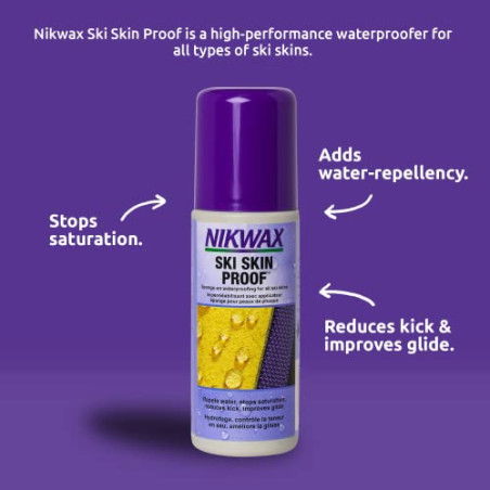 Nikwax - Ski Skin Proof, déperlant pour peaux de phoque