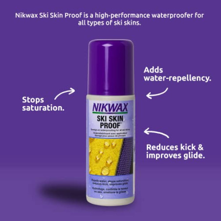 Buy Nikwax - Ski Skin Proof, water repellent for seal skins up MountainGear360