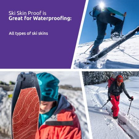 Nikwax - Ski Skin Proof, déperlant pour peaux de phoque