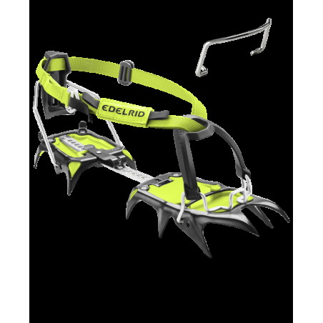 Edelrid - Shark Auto II, rampone automatico e semiautomatico