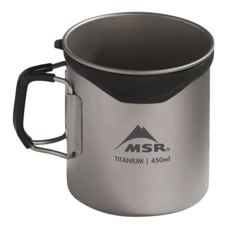 Compra MSR - Titan Cup 450ml tazza e pentolino in titanio su MountainGear360